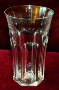 罕见的100多年历史的德国水晶/果汁玻璃